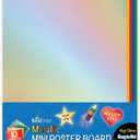 Royal Brites Mini Metallic Poster Board Card Stock Paper 12x14, Lightweight, Ideal for Arts & Crafts, Projects and 
EXPO Dry Erase Markers Kit, Chisel Tip, Assorted Colors, Eraser, Spray Cleaner, 6 Count - Vibrant Ink, Ideal for Classroom, Back to School Supplies, Teachers, Office, Whiteboard & Home