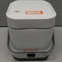 TLOG Mini Rice Cooker 2.5 Cups Uncooked, Healthy Ceramic Coating Portable Cooker, 1.2L Travel Small for 1-3 People, Personal maker, Food Steamer, 12 Hours delay timer, Multi-cooker Grains, Oats