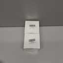 2 x LETURE Creative Heart Shaped Ring Gift Box with Flower, Velvet Earrings Jewelry Case, Jewellry Display Box for Wedding, Engagement, Proposal, Birthday and Anniversary (Pink)