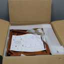 TEAKMAMA Teak Corner Shower Bench 18 Shower Stools for Inside Shower, Teak Corner Bench Waterproof Bath Chair, Bathroom Seat with Storage Shelf, Assembly Required