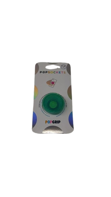 PopSockets Phone Grip with Expanding Kickstand, Adhesive Grip - Translucent Clear Iridescent