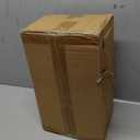 vanhel 100 Pack Brown Paper Bags with Handles,8x4.25x10.5 Inches, Gift Bags Medium Size, Gifts Bag Bulk for Festival, Birthday, Favor, Party, Shopping, Retail Merchandise