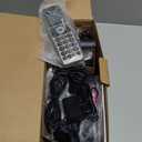 AT&T BL3107-5 DECT 6.0 5-Handset Cordless Phone with Bluetooth Connect to Cell, Smart Call Blocker, Digital Answering System, Extended Range, Big Buttons - Titanium Black