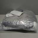 Electric Heated Blanket Twin Size 62x84 Inch - Super Soft Flannel, 10 Heat Settings, 1-12H Auto Shut Off, Machine Washable, Safe for Overnight Use(Light Grey) (02-light Gray)