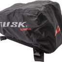 TUSK Olympus Small Tank Bag 4.5L, YKK Zippers, Clear Map/Phone Pocket & Cable Port, Rain Cover, Reflective Logos Universal Mount for Adventure & Dual Sport Bikes