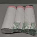 Ultra Thick Heavy Duty Plastic 16-18 Gallon Drawstring Trash Bags White Leak Proof Large Garbage Bags for Tall Kitchen Home Office Outdoor (18 Gallon Drawstring Trash Bags)