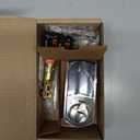 Kwikset 914 Traditional Keypad SmartCode Electronic Deadbolt Smart Lock featuring SmartKey Security and ZigBee 3.0 Technology in Satin Nickel