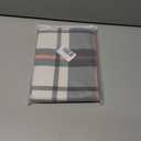 Fall Plaid Pillow Covers 18x18 Set of 2 Black Orange Check Plaid Tartan Gingham Autumn Themed Decorative Throw Pillows Outdoor Pillowcases Square Farmhouse Cushion Thanksgving Home Decor