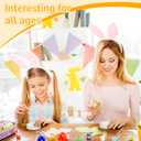 Henoyso 36 Pcs Foam Circles for Crafts Polystyrene Round Foam Disc for DIY Projects Friendship Bracelets Banner Garland for Birthday Era Arts and Crafts Supplies(3 x 3 x 1 Inch)