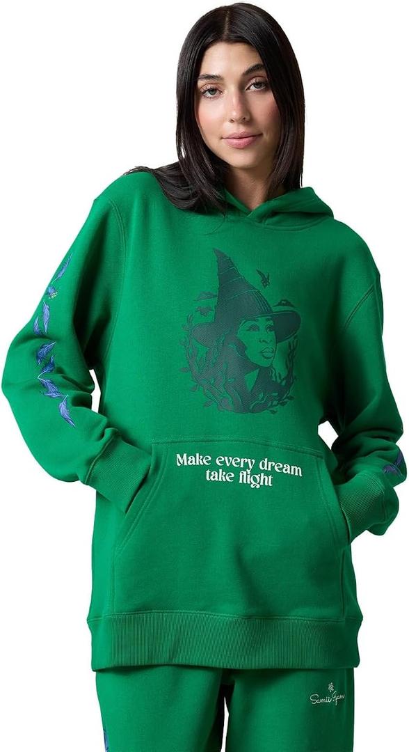 Wicked x Samii Ryan Fly, Fly Hoodie, Green, Medium
