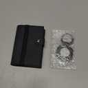 Black Wallet With Case For Air tag