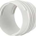 Portable Air Conditioner Exhaust Hose Coupler, Ventilation Pipe Reducer Adapter, Round Connector Fit For 130Mm 150Mm AC Units, White