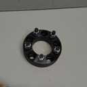 5x4.5 Wheel Spacers 1.5" Fit for Ford Mustang Ranger Explorer Jeep Wrangler Liberty Cherokee KJ TJ YJ XJ 5x114.3 Wheel Adapters 1.5 Inch 82.5mm Hub Bore 1/2x20 Studs, Black, 4PCS Hubcentric Adapters