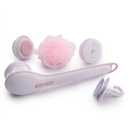 Finishing Touch Flawless Cleanse Spa, Electric Body Brush- with 3 Multi-Purpose Cleansing Heads for a Full Body Spa Experience