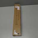 TEECK Shower Curtain Rod, 32-80 inch Adjustable Spring Tension Curtain Rod, Never Rust Anti-Slip Shower Curtain Rod for Bathroom, No Drilling, Never Collapse, Easy to Use, Silver