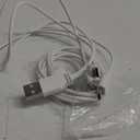 Wall Charger With Charger Cable, 2 Pair Cable