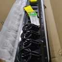 8' E Track Tie Down Rail Kit with Accessories (20 Pack) - Heavy Duty E Track Bar Rails - 4 ETrack Rails with 8 O Rings & 8 Rope Tie Offs - E Tracks Rail for Securing Cargos, Motorcycles, Bikes