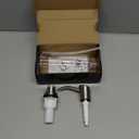 GAGALIFE Built in Sink Soap Dispenser or Lotion Dispenser for Kitchen Sink, Brushed Nickel ABS Pump Head, with 17 Ounce Large PET Soap Bottle