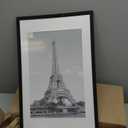 upsimples 14x22 Picture Frame, Display Pictures 11x17 with Mat or 14 x 22 Without, Wall Hanging Newspaper Frames, Black, 1 Pack