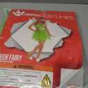 Morph Green Fairy Costume With Wings Women Halloween Costumes For Women Fairy Wings Green Dress Bell Womens Costume Adult (Small)