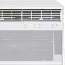 GE Window Air Conditioner 8,000 BTU for Rooms up to 350 sq ft., Wi-Fi Enabled, Energy-Efficient Cooling for Medium Rooms, Easy Install Kit, Control Using Remote or Smartphone App, White