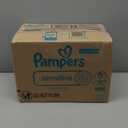 Pampers Sensitive Baby Wipes, Water-Based, Hypoallergenic and Unscented, 18 Flip-Top Packs (1008 Wipes Total)