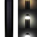 LightingLabs Led Bollard Landscape Lighting 20 Watts 40 Inch 3CCT 3000/4000/5000K 120-277V Outdoor Pathway Light Wired Ideal for Garden, Commercial and Driveway Rated IP65 ETL Listed