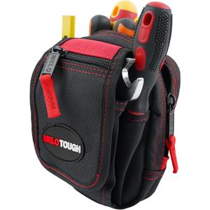 MELOTOUGH Small Tool Pouch Heavy Duty Cell Phone Holder Accessory Pouch Smart Phone Pouch Construction Phone Holster Compatible with Most Tool Belts