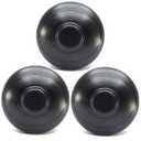 Floor Foot Switch, UL Listed PLUSPOE 3-Pack AC100-240V Inline Foot Pedal Lamp Switch w/Push Step-on-Button for LED Light On-Off Control