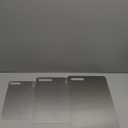 Katuchef Titanium Cutting Board for Kitchen, 100% Pure Titanium Cutting Board Food Grade,Non Toxic chopping board, Dishwasher safe, Easy to Clean(3PCS)