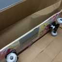 WhiteFang Skateboards for Beginners, Complete Skateboard 31 x 7.88, 7 Layer Canadian Maple Double Kick Concave Standard and Tricks Skateboards for Kids and Beginners (Pink Fantasy)