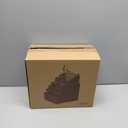 READAEER Makeup Organizer 3 Pieces Cosmetic Storage Case with 6 Drawers (Black)