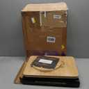 Bamboo Cheese Board Set - Charcuterie Boards and Serving Meat Platter, Cheese Tray with 4 Stainless Steel Cheese Knives Cutting Board Platter, Ideal for Halloween, Wedding, Christmas Gifts (14" x 11" x 0.6")