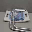 HOMLAND Shower Chair for Inside Shower, 400 lbs Adjustable Shower Stool with Suction Feet, Shower Seat for Inside Tub Bathroom Bench Bath Chair for Elderly and Disabled - Light Blue