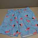 Mens Swim Trunks Swim Shorts Swimwear Quick Dry 7 Swimming Trunks with Mesh Lining