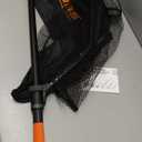 KastKing Brutus Fishing Net, Foldable Extendable Fish Landing Net, Lightweight & Portable Fishing Net with Soft EVA Foam Handle, Holds up to 44lbs/20KG, Fish-Friendly Mesh for a Safe Release (C: PVC net - Hoop Size: 19''- 20''- 18'' (extendable))