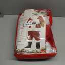 Santa Claus Costume for Men Santa Suit Adults 11pcs Mens Deluxe Professional Christmas Clause Outfit Xmas Cosplay