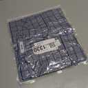 Mens Gingham Button Down Shirt Long Sleeve Dress Shirts Business Casual Shirts with Pockets (Large, Blackgreen)