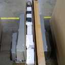 40" Brushed Nickel Bifold Sliding Barn Door Hardware Track Kit,Side Mounted J Shape Roller,Smoothly and Quietly,Assembly Easy,Fit Double 18" Bi-Folding Doors (Door Not Included)