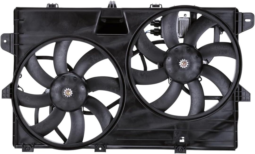 TYC 622030 Cooling Fan Assembly Compatible with 2007-2014 Ford Edge