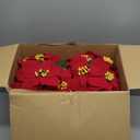 HOMESEASONS 2 Pack 18" Lighted Large Artificial Poinsettias for Outdoors LED Poinsettia Flowers Artificial Faux Poinsettia Plants Poinsettia Christmas Decorations for Office Home Kitchen Decor