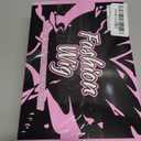 AISI HAIR Synthetic Wavy Curly Bob Wig with Bangs Brown Mix Wine Red Short Hair for Women Synthetic Heat Resistant Bob Wigs