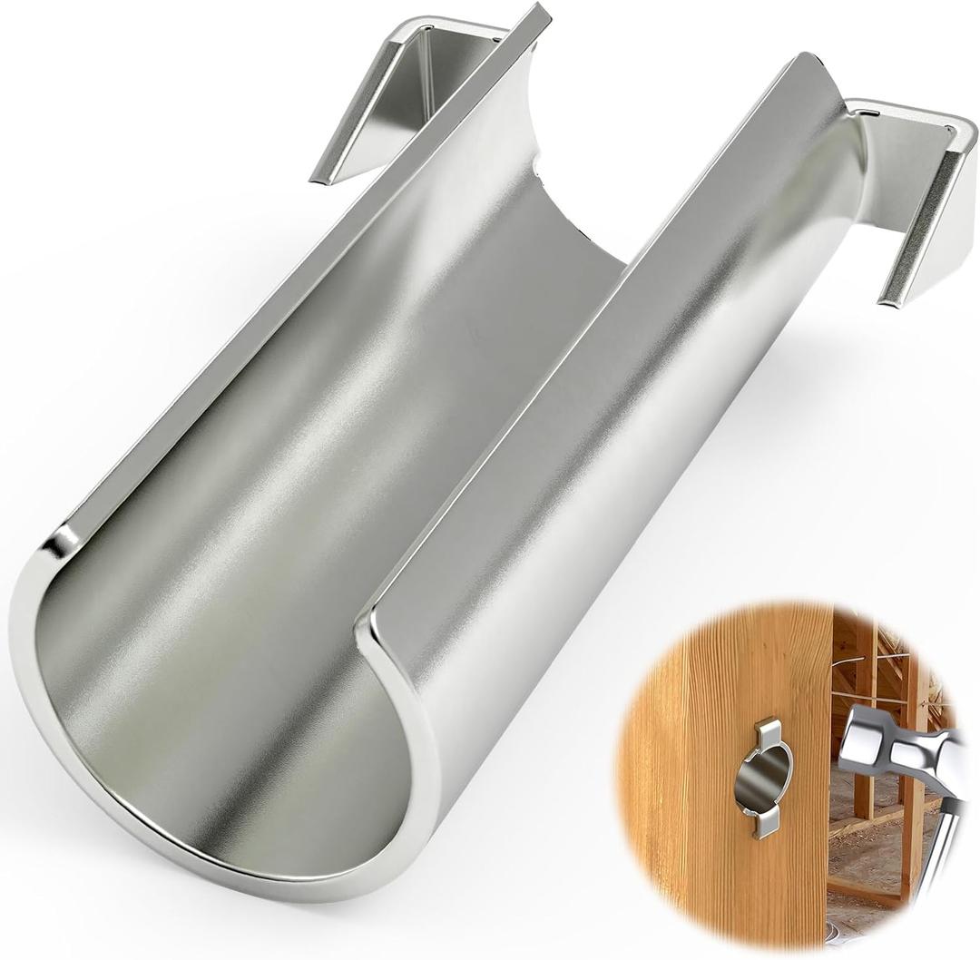 100 Pack Smart Shield Nail Guard for Wire Cable Protection,Nail Guard for Electrical Wiring Ceiling Board Studs