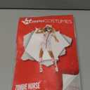 Morph Zombie Nurse Costume for Women, Halloween Nurse Outfit, Scary Womens Costume for Halloween Parties (Large)