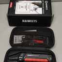 KAIWEETS Circuit Breaker Finder with LCD Display, GFCI Outlet Tester, Electrical Circuit Tracer Tool with NCV Test & Flashlight, Includes Carrying Case and Adapters- KT301P