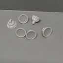 ALIDE MR16 Led Flood Bulbs 5W, Replace 50W Halogen,Wide Angle 120 Degree Beam,GU5.3 Bi-Pin 2700K Warm White,12V MR16 LED Bulb for Overhead Tracking Flood Recessed Accent Landscape Lighting,6 Pack