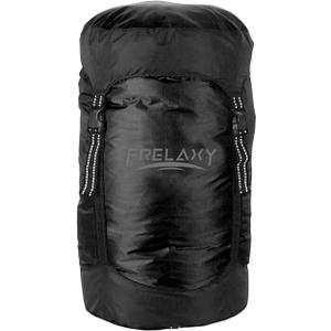 Frelaxy Compression Sack, 40% More Storage!  Compression Stuff Sack, Water-Resistant & Ultralight Sleeping Bag Stuff Sack - Space Saving Gear for Camping, Hiking