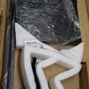 RIVECO 2 PCS 1U Server Rack Shelf 19 Rack-Mount Trays 16 Inches Vented Cantilevers for Server & Network Equipment Mounting, (40 CM) Depth, Black