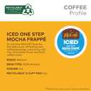 McCafe ICED One Step Mocha Frappe, Keurig Single Serve K-Cup Pods, 20 Count