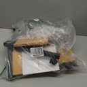 Laptop Desk Stand for Bed Portable Desk Overbed Bedside Mobile Laptop Table Rolling Foldable Table Adjustable Height with Locked Wheels & Mouse Pad for Office Sofa (Natural Color)